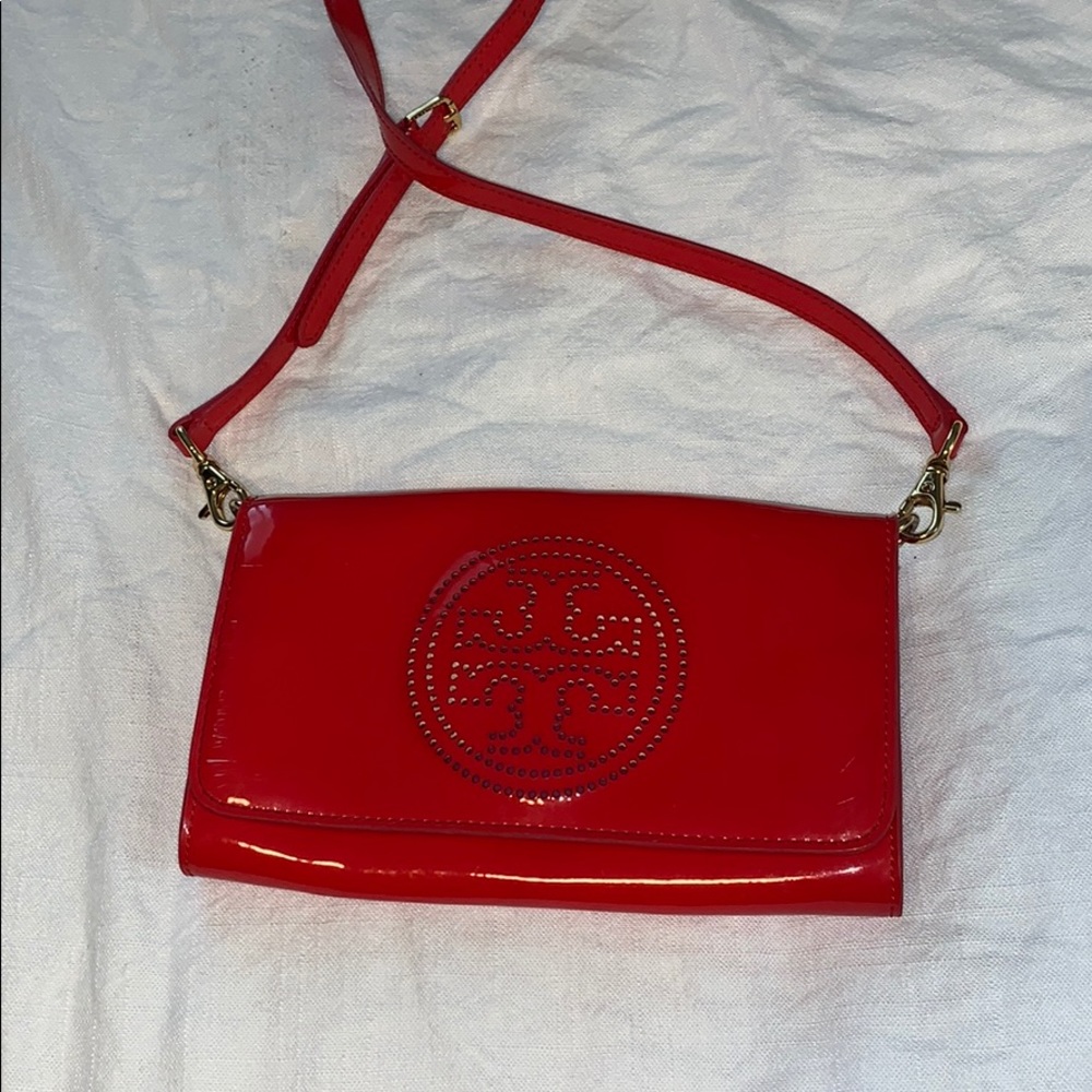 Tory Burch Red Crossbody Purse